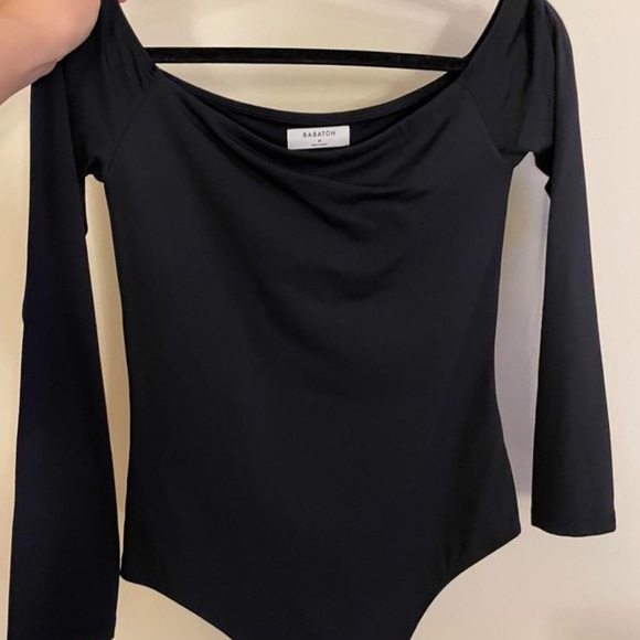babaton off the shoulder contour body suit - Picture 1 of 2